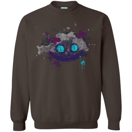 Sweatshirts Dark Chocolate / Small Abstract Cheshire Crewneck Sweatshirt