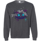 Sweatshirts Dark Heather / Small Abstract Cheshire Crewneck Sweatshirt