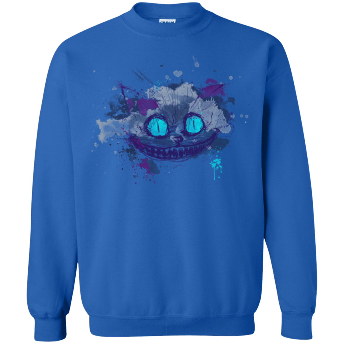 Sweatshirts Royal / Small Abstract Cheshire Crewneck Sweatshirt