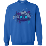 Sweatshirts Royal / Small Abstract Cheshire Crewneck Sweatshirt