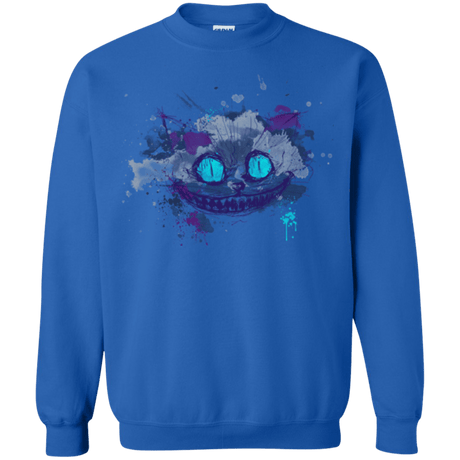 Sweatshirts Royal / Small Abstract Cheshire Crewneck Sweatshirt