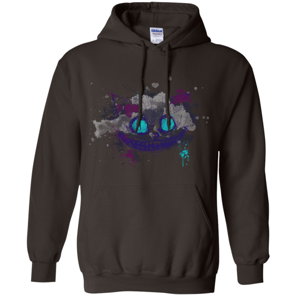 Sweatshirts Dark Chocolate / Small Abstract Cheshire Pullover Hoodie