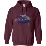 Sweatshirts Maroon / Small Abstract Cheshire Pullover Hoodie