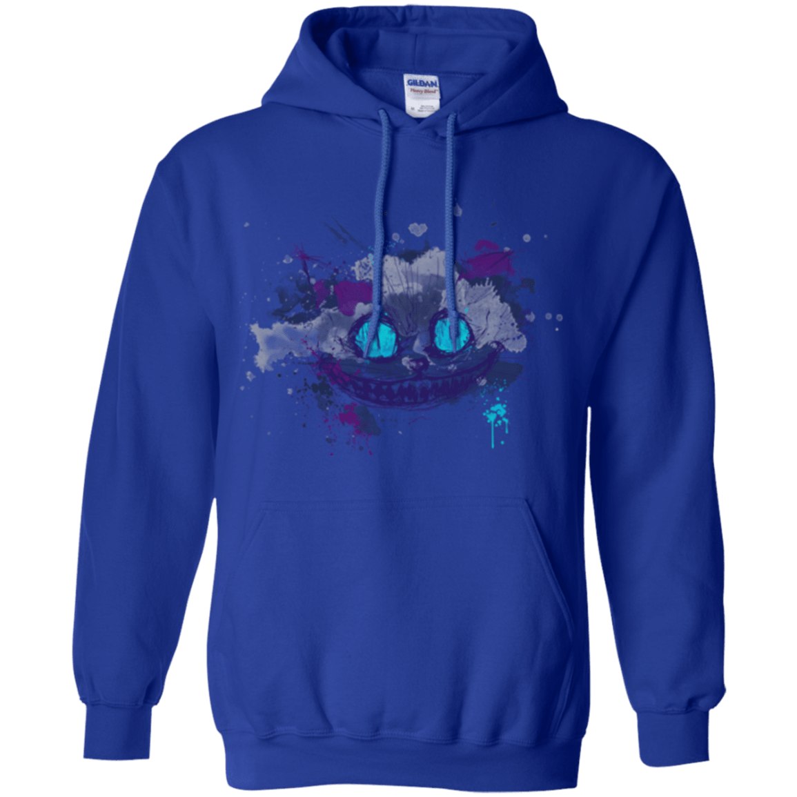 Sweatshirts Royal / Small Abstract Cheshire Pullover Hoodie