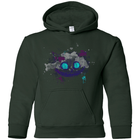 Sweatshirts Forest Green / YS Abstract Cheshire Youth Hoodie