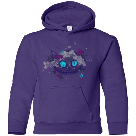 Sweatshirts Purple / YS Abstract Cheshire Youth Hoodie