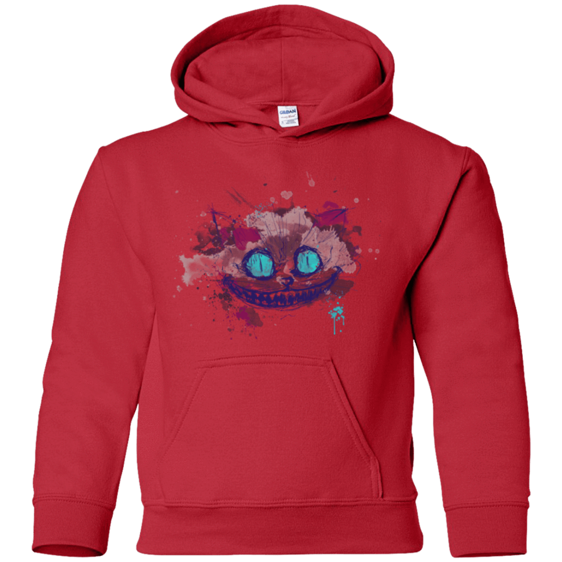 Sweatshirts Red / YS Abstract Cheshire Youth Hoodie