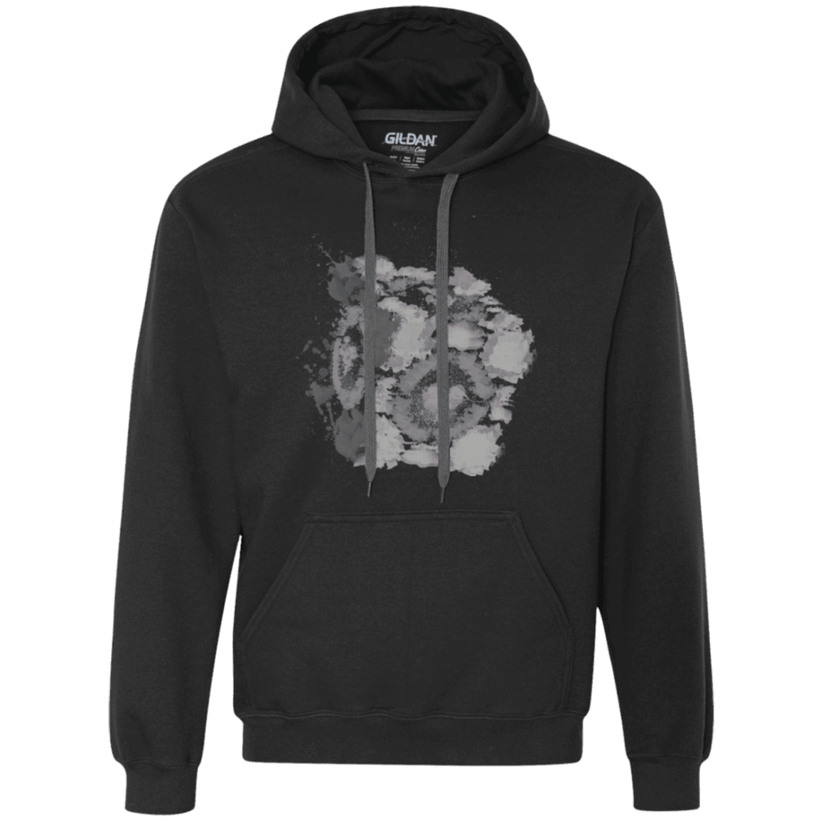 Sweatshirts Black / Small Abstract Cube Premium Fleece Hoodie