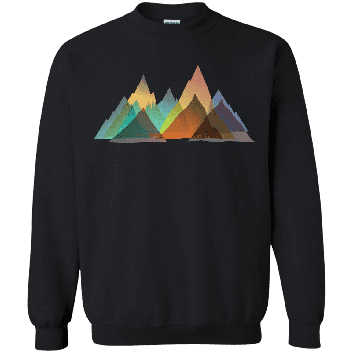 Sweatshirts Black / S Abstract Range Crewneck Sweatshirt