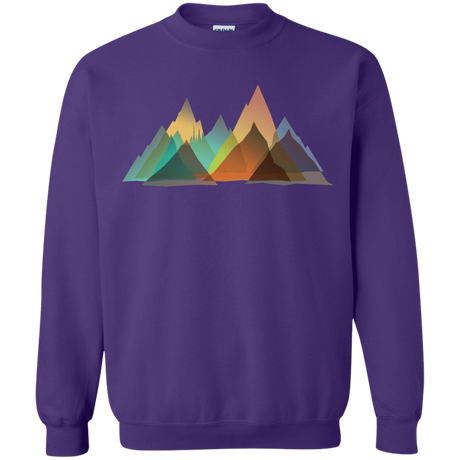 Sweatshirts Purple / S Abstract Range Crewneck Sweatshirt