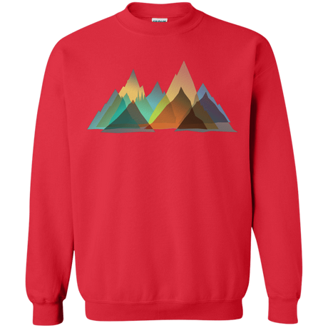 Sweatshirts Red / S Abstract Range Crewneck Sweatshirt