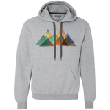 Sweatshirts Sport Grey / S Abstract Range Premium Fleece Hoodie