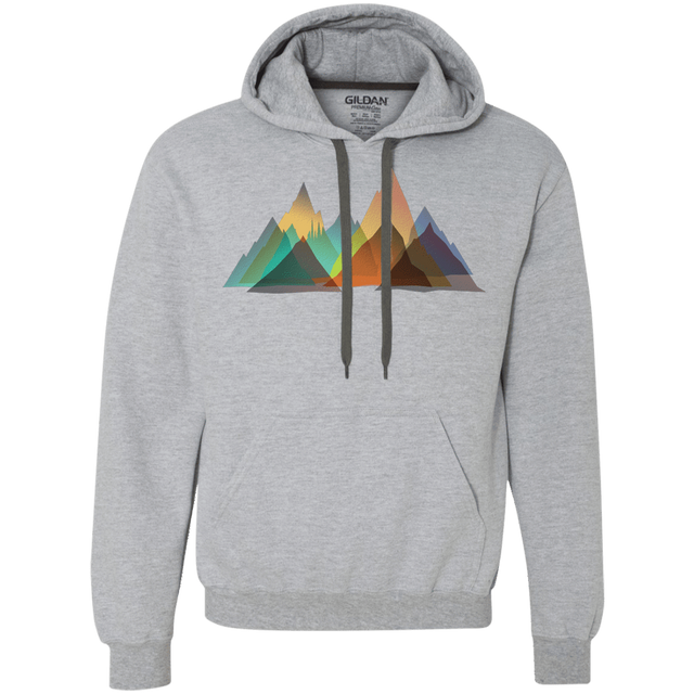 Sweatshirts Sport Grey / S Abstract Range Premium Fleece Hoodie