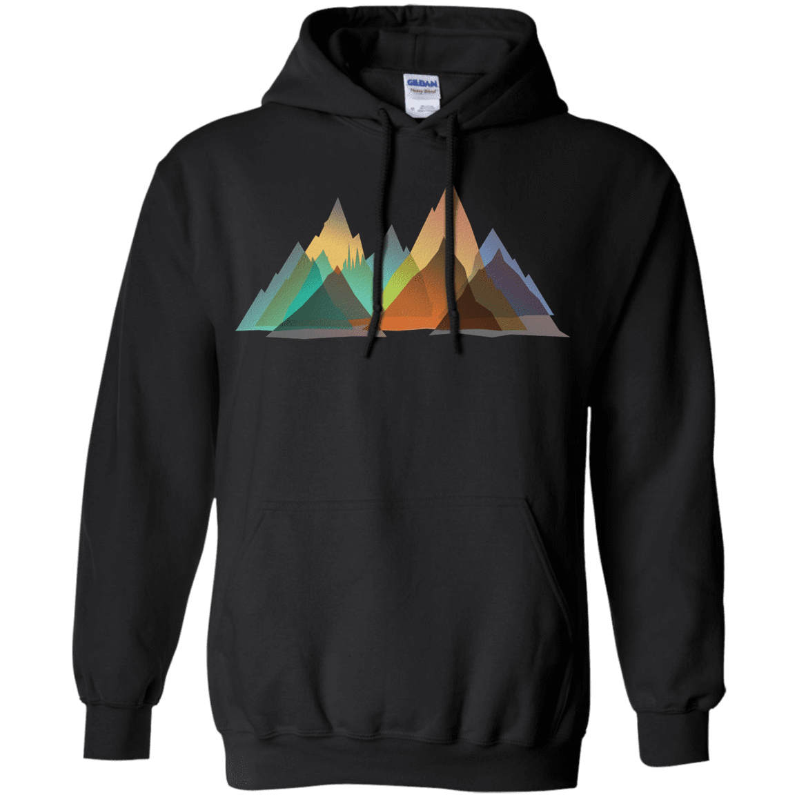 Sweatshirts Black / S Abstract Range Pullover Hoodie