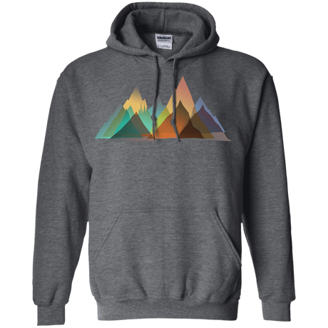 Sweatshirts Dark Heather / S Abstract Range Pullover Hoodie