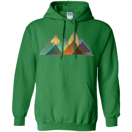 Sweatshirts Irish Green / S Abstract Range Pullover Hoodie