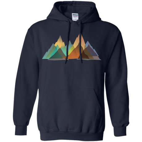 Sweatshirts Navy / S Abstract Range Pullover Hoodie