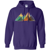 Sweatshirts Purple / S Abstract Range Pullover Hoodie