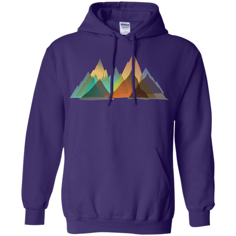 Sweatshirts Purple / S Abstract Range Pullover Hoodie