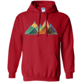 Sweatshirts Red / S Abstract Range Pullover Hoodie