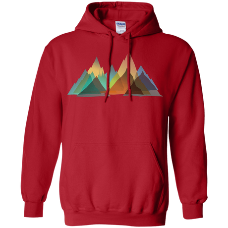 Sweatshirts Red / S Abstract Range Pullover Hoodie