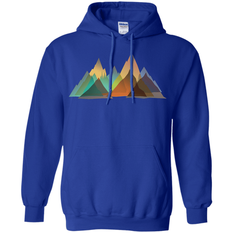 Sweatshirts Royal / S Abstract Range Pullover Hoodie