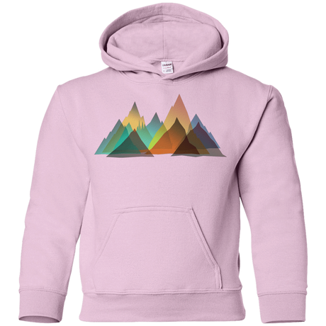 Sweatshirts Light Pink / YS Abstract Range Youth Hoodie