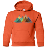 Sweatshirts Orange / YS Abstract Range Youth Hoodie