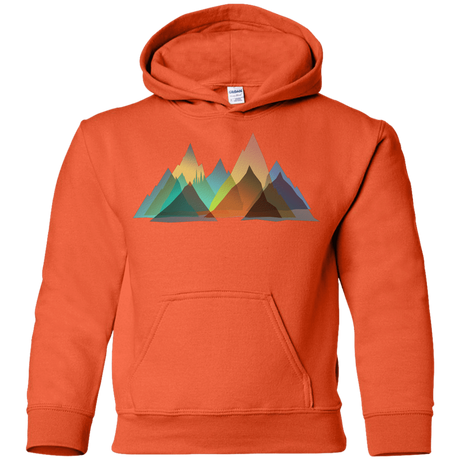 Sweatshirts Orange / YS Abstract Range Youth Hoodie