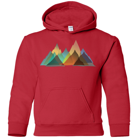 Sweatshirts Red / YS Abstract Range Youth Hoodie