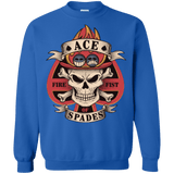 Sweatshirts Royal / Small Ace of Spades Crewneck Sweatshirt