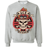 Sweatshirts Sport Grey / Small Ace of Spades Crewneck Sweatshirt