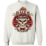 Sweatshirts White / Small Ace of Spades Crewneck Sweatshirt