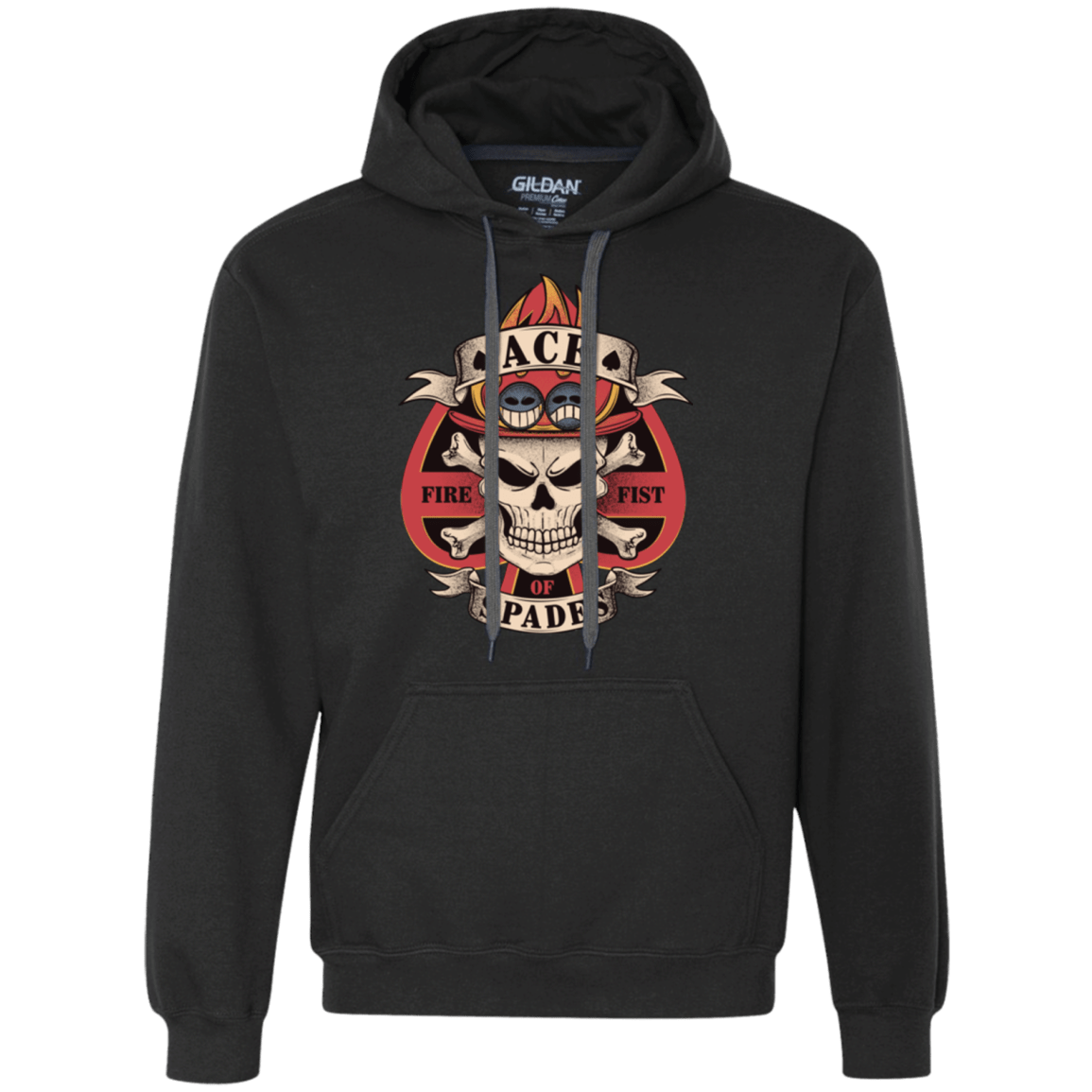 Sweatshirts Black / Small Ace of Spades Premium Fleece Hoodie