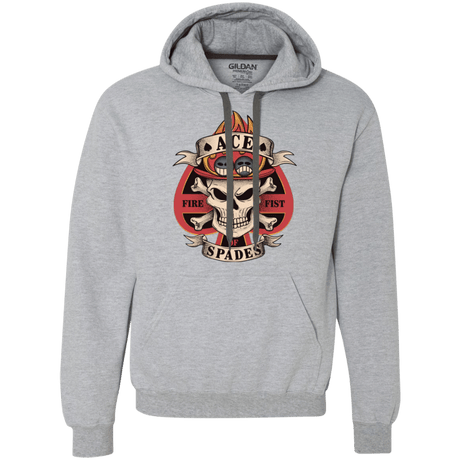 Sweatshirts Sport Grey / Small Ace of Spades Premium Fleece Hoodie