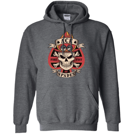 Sweatshirts Dark Heather / Small Ace of Spades Pullover Hoodie