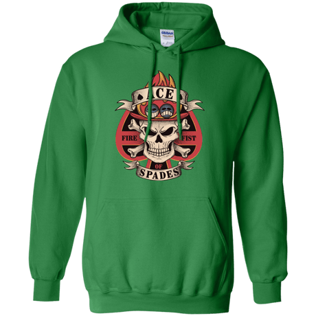 Sweatshirts Irish Green / Small Ace of Spades Pullover Hoodie