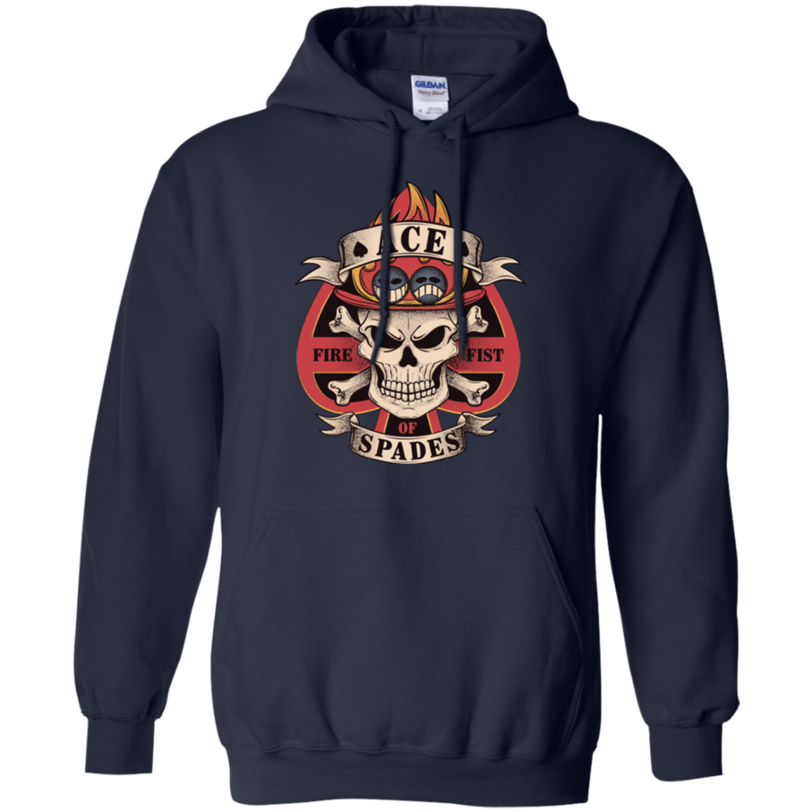 Sweatshirts Navy / Small Ace of Spades Pullover Hoodie