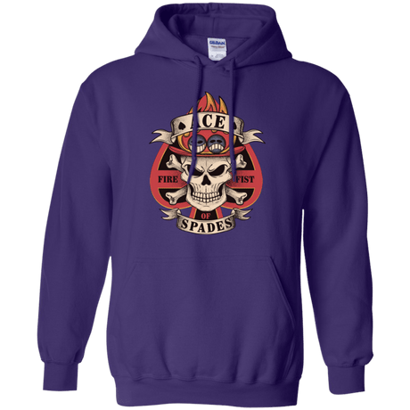 Sweatshirts Purple / Small Ace of Spades Pullover Hoodie