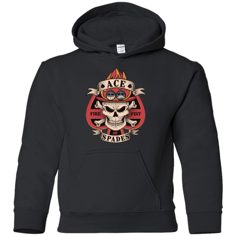 Sweatshirts Black / YS Ace of Spades Youth Hoodie