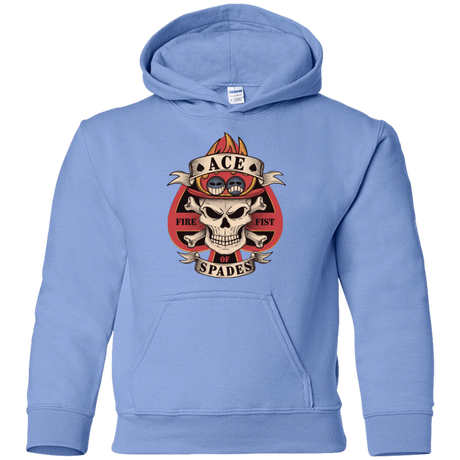 Sweatshirts Carolina Blue / YS Ace of Spades Youth Hoodie