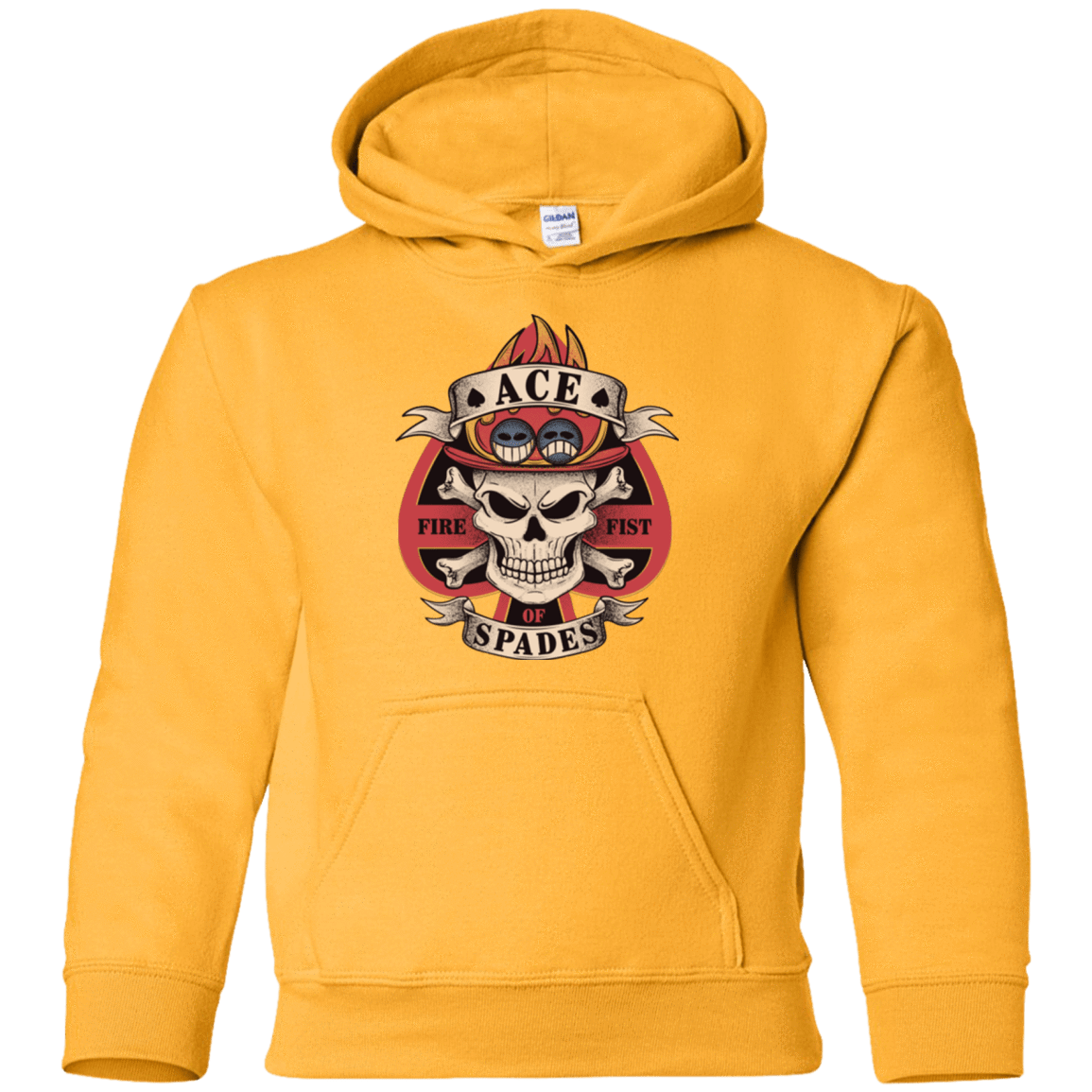 Sweatshirts Gold / YS Ace of Spades Youth Hoodie