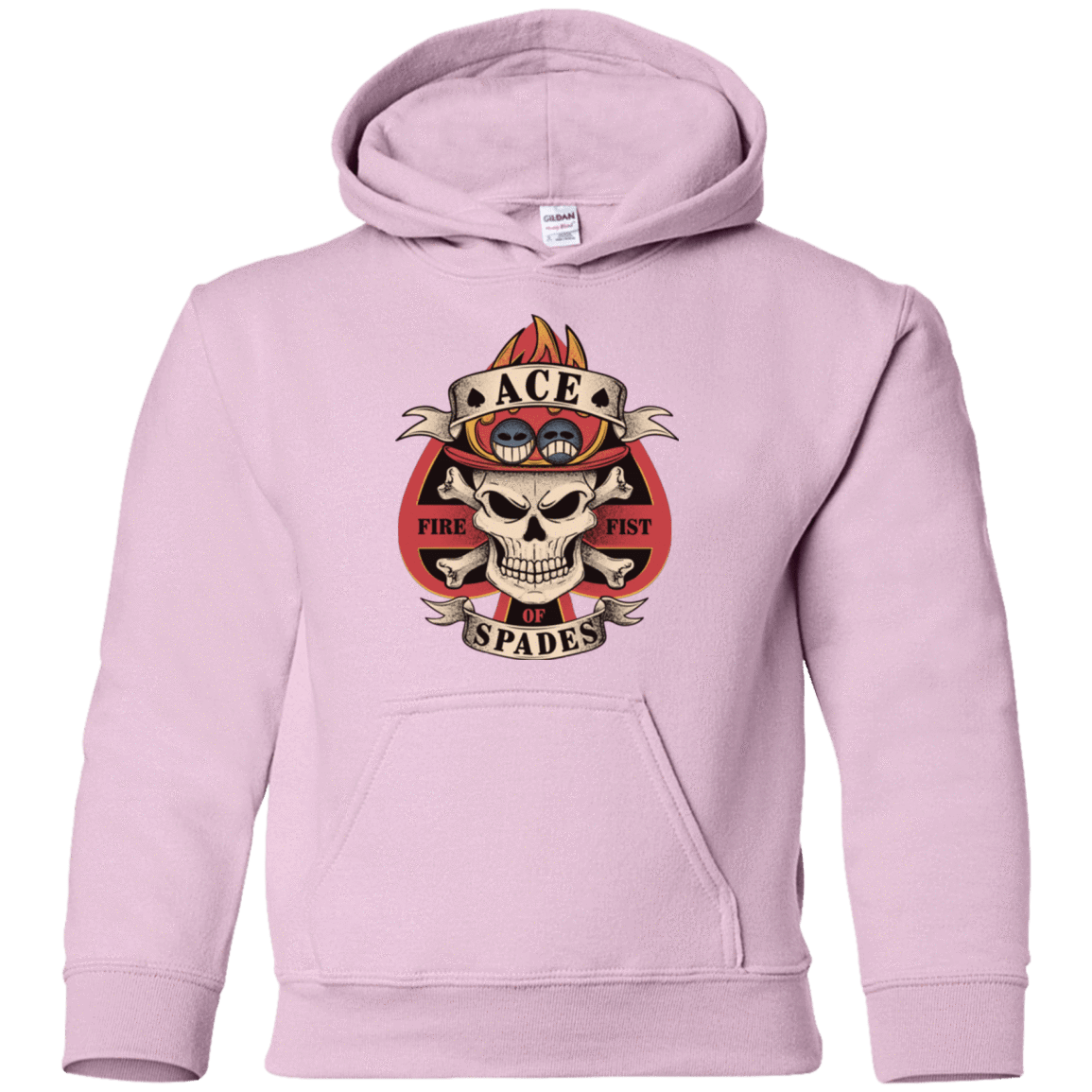 Sweatshirts Light Pink / YS Ace of Spades Youth Hoodie