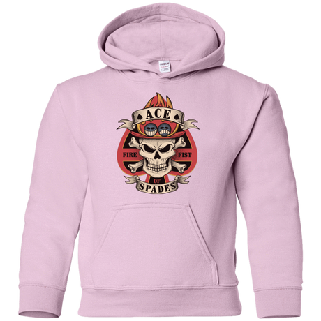 Sweatshirts Light Pink / YS Ace of Spades Youth Hoodie