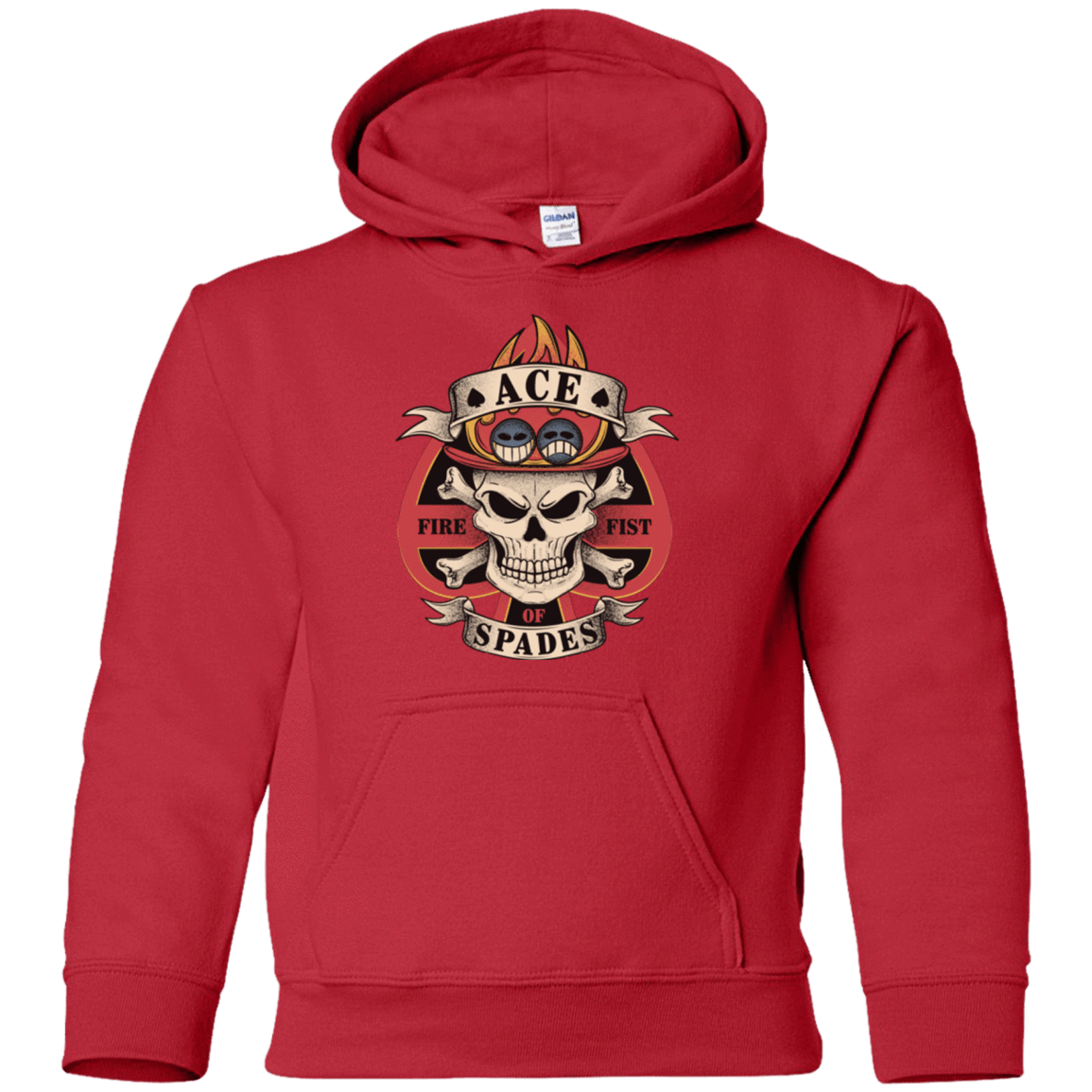 Sweatshirts Red / YS Ace of Spades Youth Hoodie