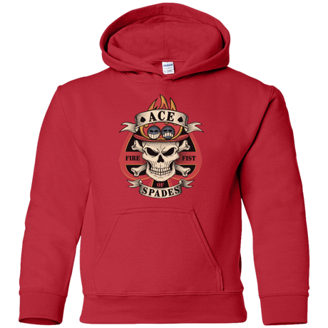 Sweatshirts Red / YS Ace of Spades Youth Hoodie