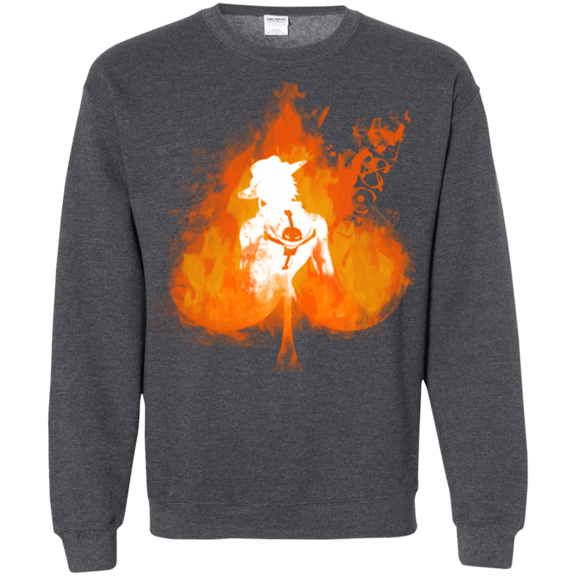 Sweatshirts Dark Heather / Small Ace one piece Crewneck Sweatshirt