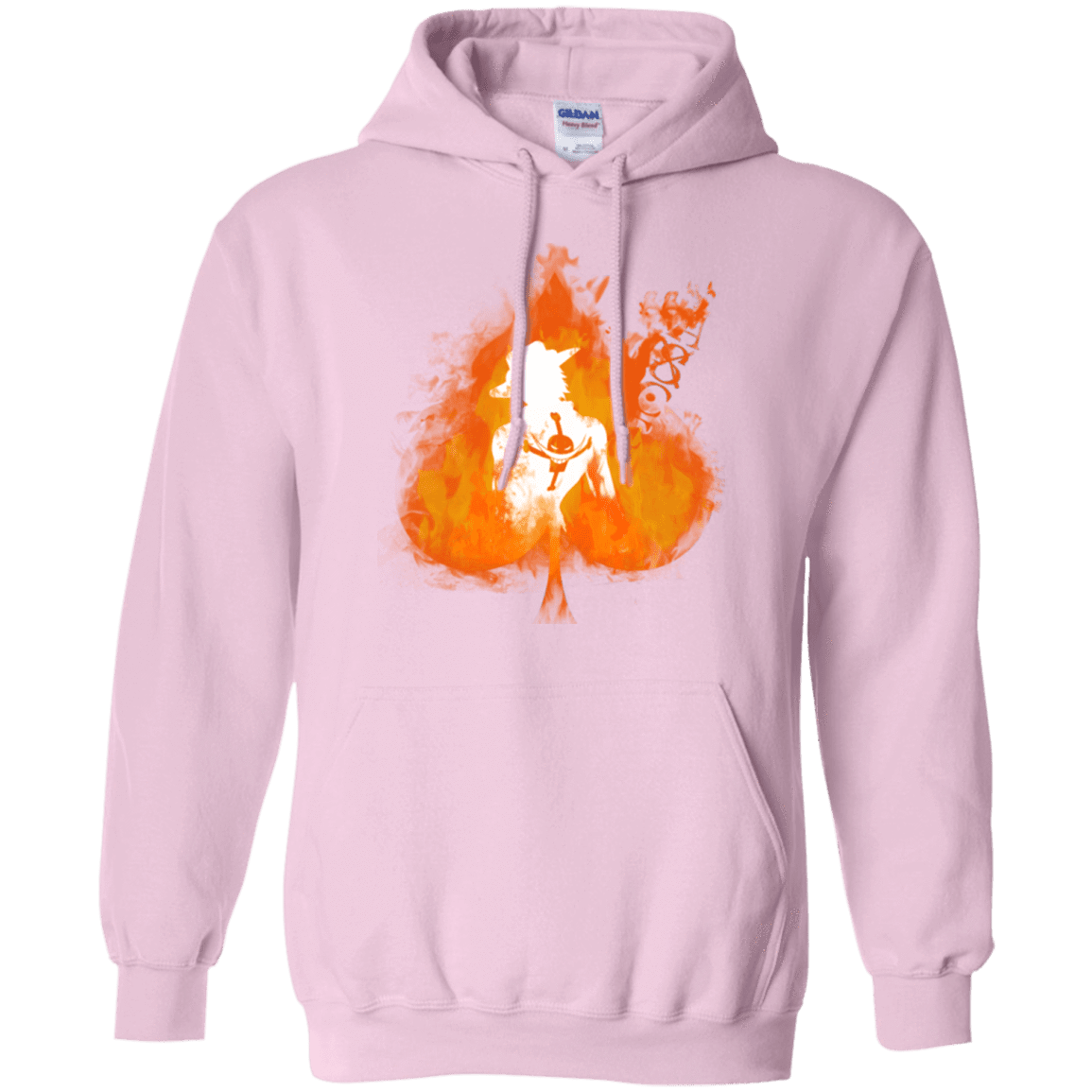 Sweatshirts Light Pink / Small Ace one piece Pullover Hoodie