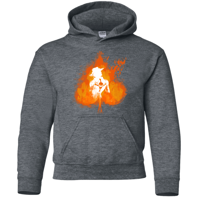 Sweatshirts Dark Heather / YS Ace one piece Youth Hoodie