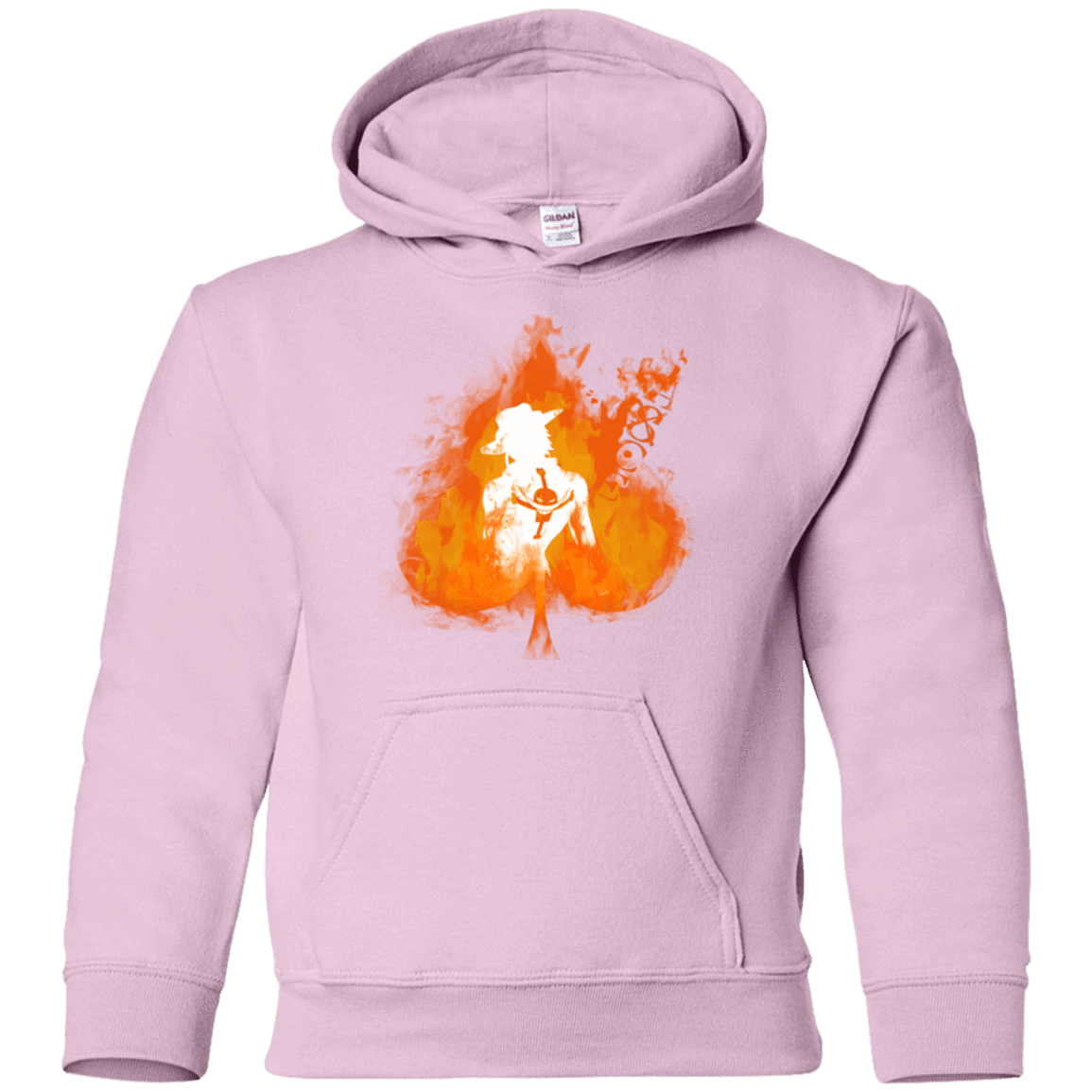 Sweatshirts Light Pink / YS Ace one piece Youth Hoodie